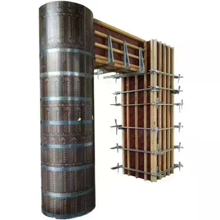 昆明圆柱木模板混凝土圆柱木模板异形模具桥墩圆弧模具