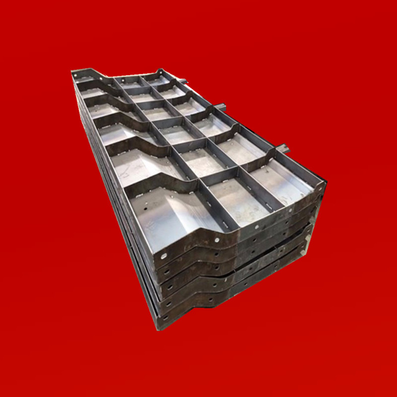 定制挡渣墙模具模板 高铁挡渣墙钢模具挡渣块模具 混凝土模具