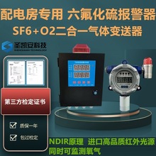 配电房六氟化硫浓度报警器SF6检测仪传感器泄露监测报警系统厂家