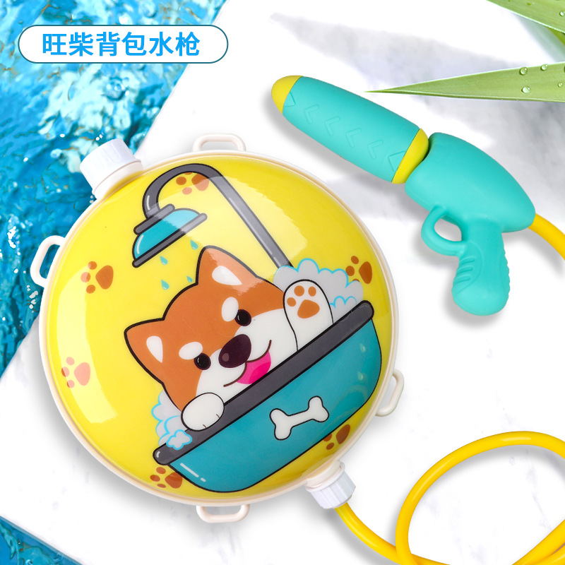 Children's Backpack Water Gun Toy Large Capacity Water Bath Boys and Girls Summer Water Playing Beach Water Splashing Festival Factory Wholesale