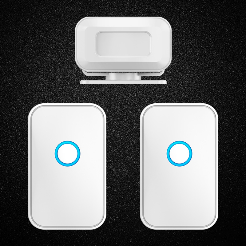 商店门铃迎宾感应器进门语音你好欢迎观临门铃铛店铺门玲开门叮咚