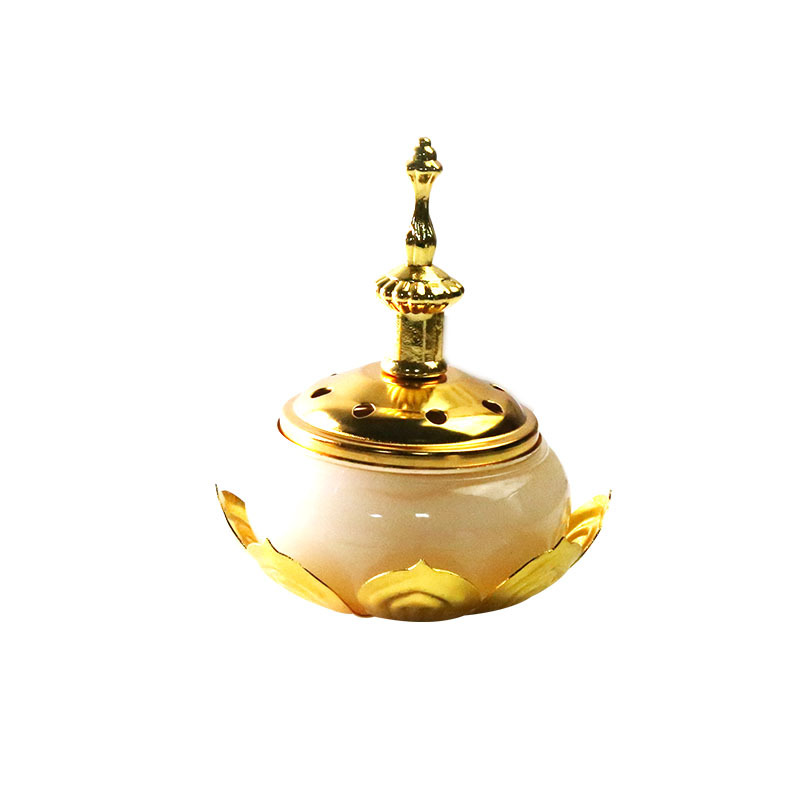 Factory Wholesale Lotus Incense Burner Incense Holder Home Indoor Burner Dongfeng Metal Iron Incense Burner Decoration