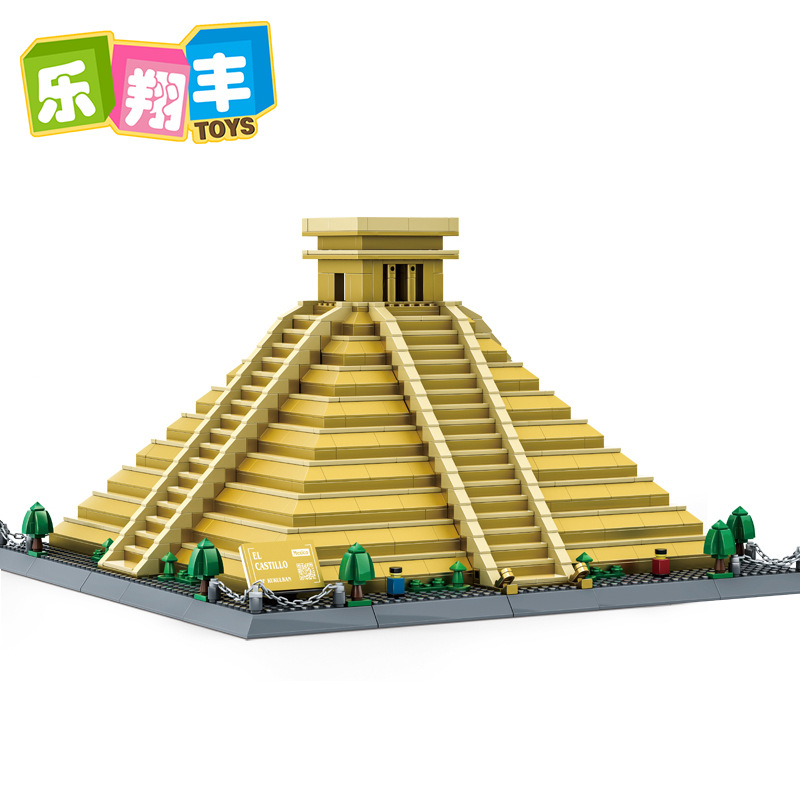 玛雅金字塔模型