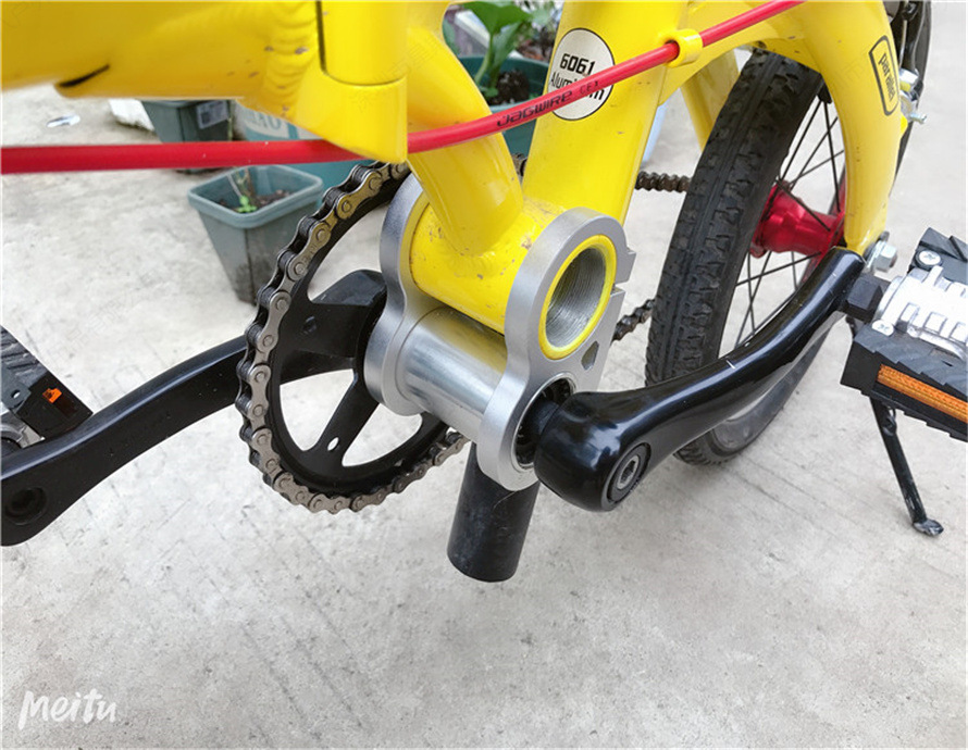 自行车降五通412改童车降低五通套件改412童车五通降低改装件