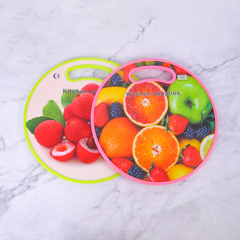 Cutting Board Plastic Cutting Board Export 30x30 round Plastic Pp Chopping Board Fruit Cutting Board Plastic Cutting Board Cutting Board