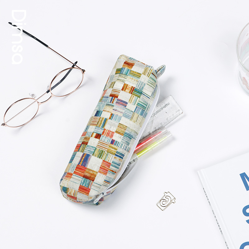 个性定 制大容量网红笔袋学生初中女男简约ins小众日系可爱笔袋