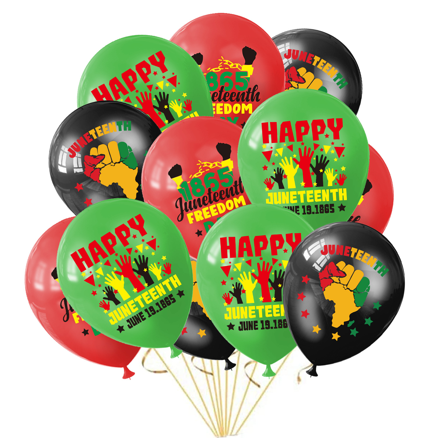 六月节主题 生日派对装饰现场气氛道具用品布置12寸乳胶气球套装