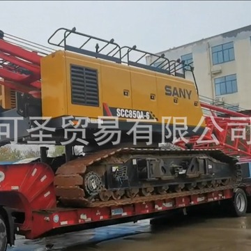85吨三一牌scc850a-6 二手履带吊 多款55吨 75吨 85吨90吨130吨