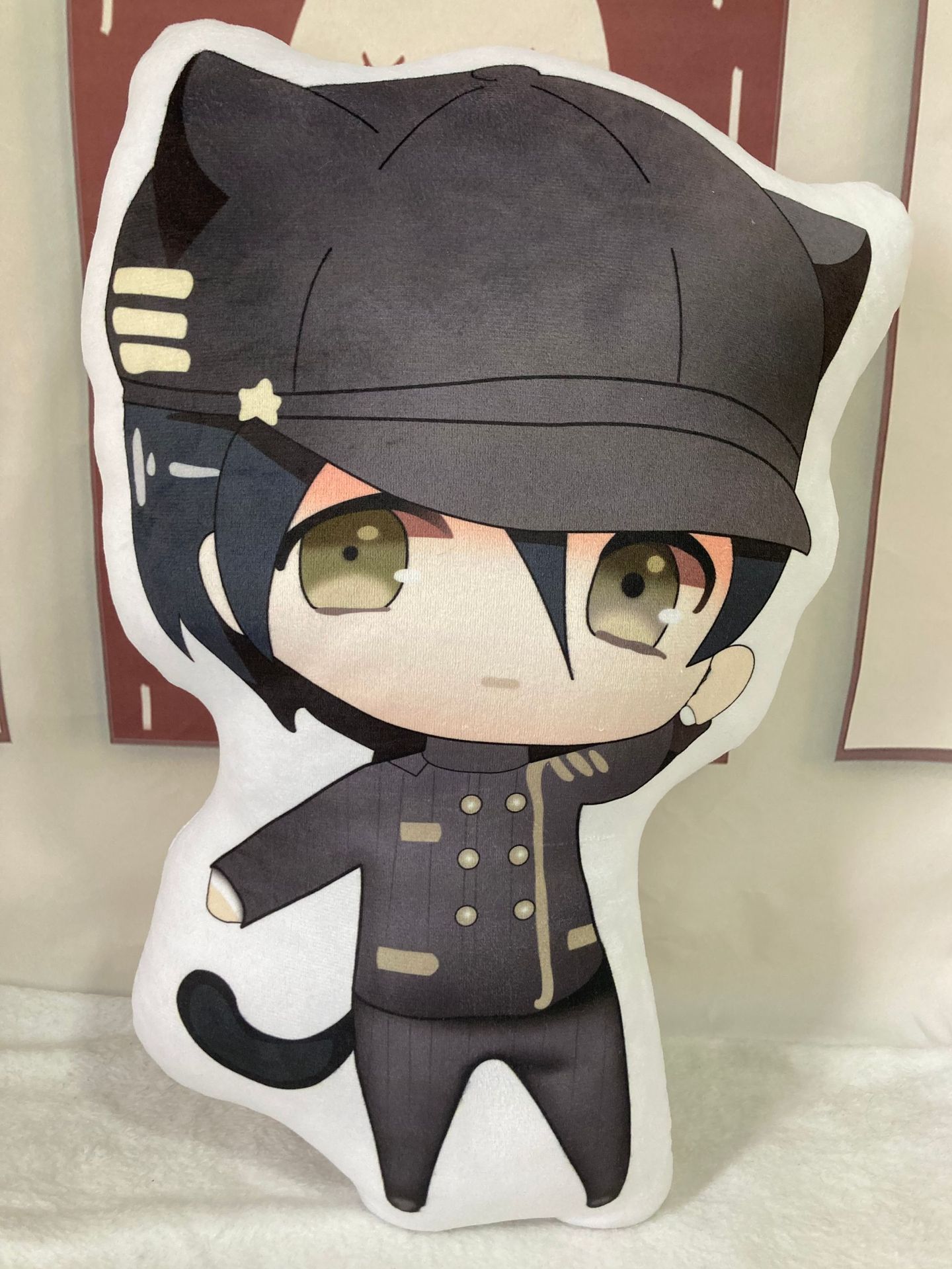 动漫弹丸论破毛绒抱枕日向创七海千秋狛枝凪斗印花抱枕靠垫礼物