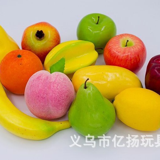 仿真水果批发假红苹果青苹果高档轻果摄影道具模型摆件装饰工艺品