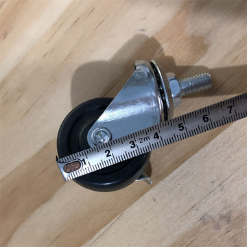 轮子脚轮刹车万向轮小滑轮滚轮刹车静音脚轮滑轮转向轮滚轮橡胶轮