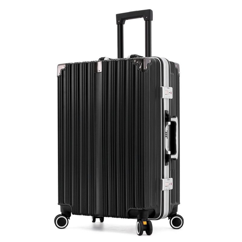 Aluminium Frame Luggage Factory Direct Sales Password Lock Suitcase Removable Universal Wheel Luggage