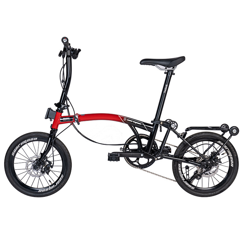 Travel & Outdoor Pedal Driving Folding Adult Bicycle Domestic Bicycle External Self-Driving Speed Folding Bicycle Bicycle