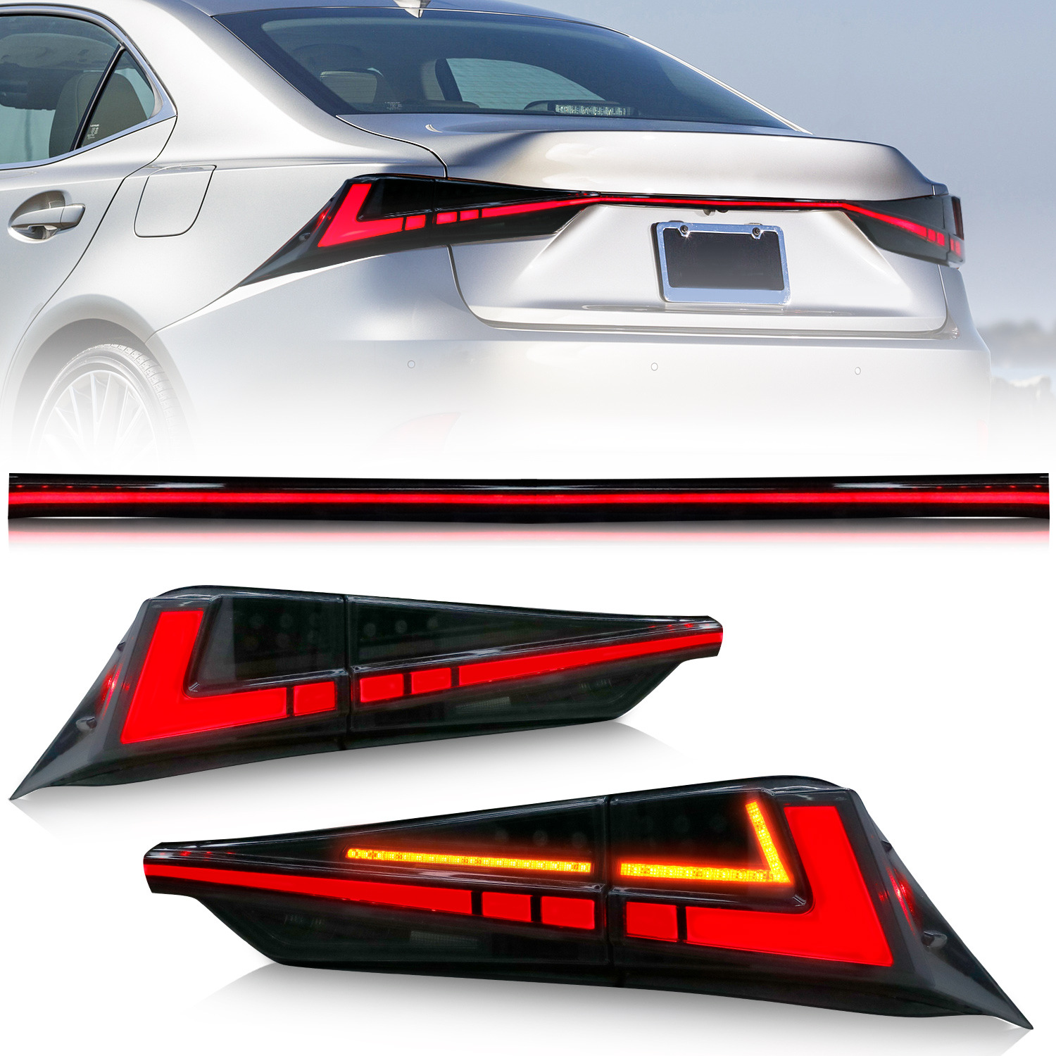 is250贯穿尾灯总成适用于13-17年雷克萨斯lexus-阿里巴巴