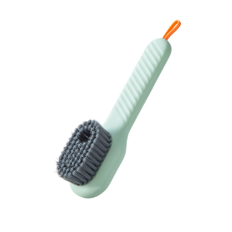 Press-Type Shoe Brush Automatic Liquid Adding Clothes Cleaning Brush