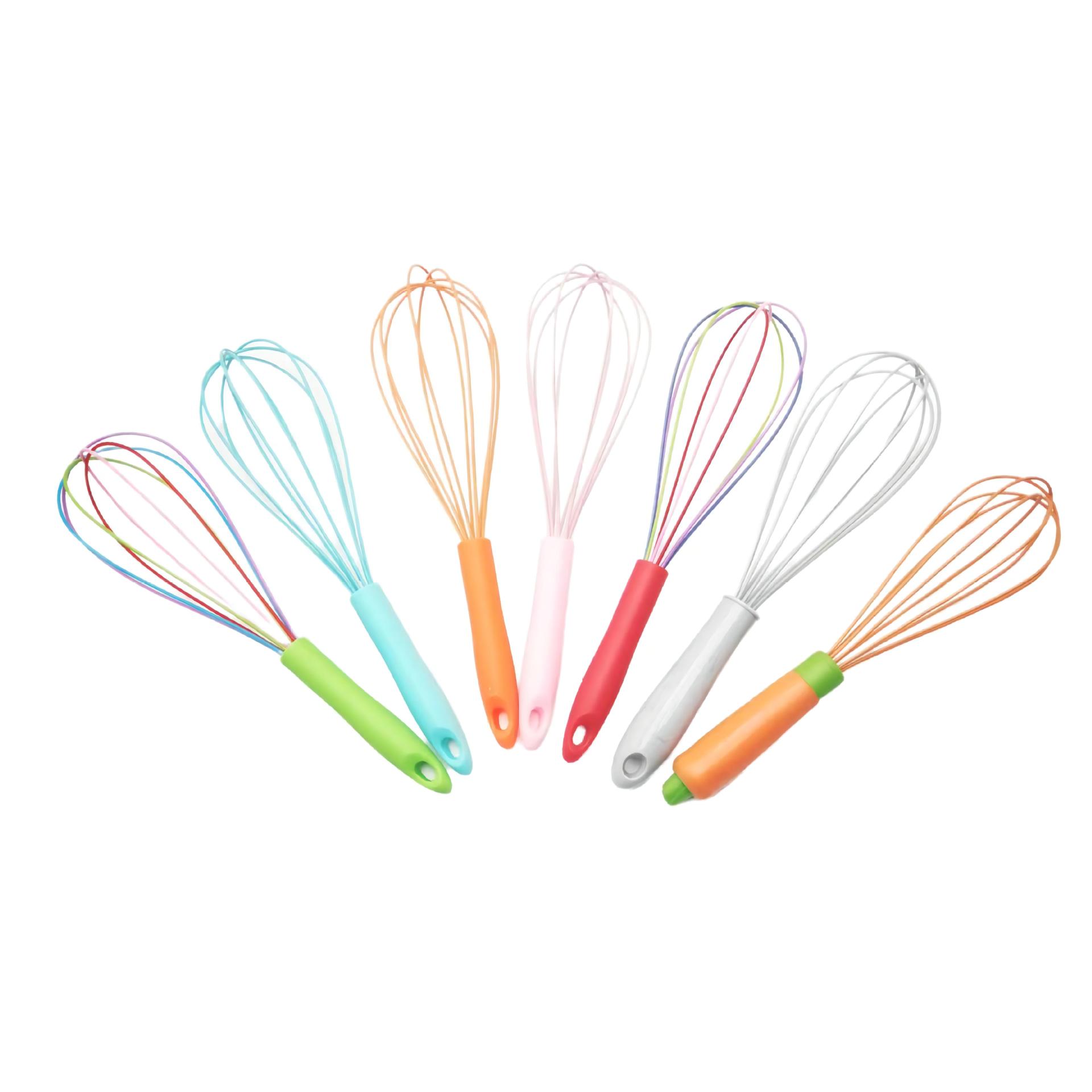 彩色打蛋器手动搅拌器尼龙打蛋器家用打奶器蛋抽手摇打蛋器打蛋