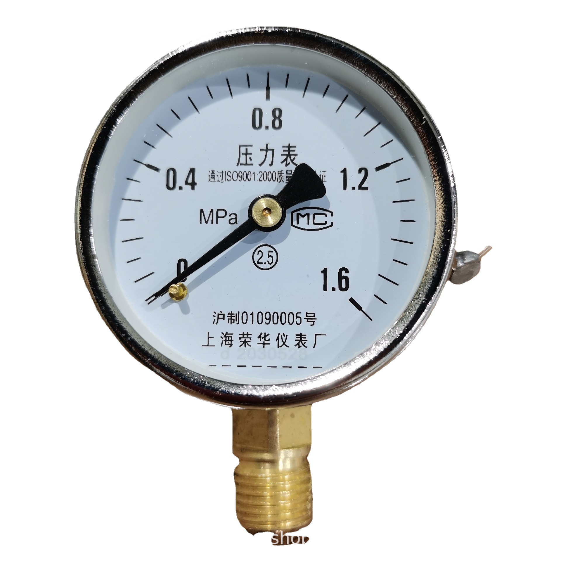 6mpa普通压力表分水器地暖打压气水通用-阿里巴巴