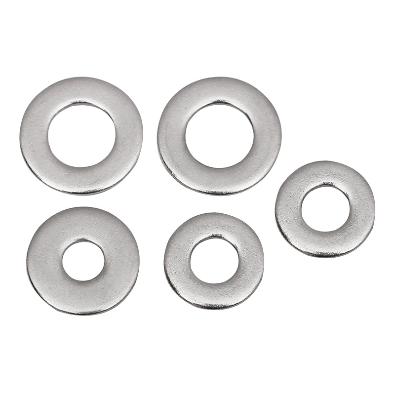 m4螺丝五金垫片 304不锈钢平垫圈非标件加大加厚介子金属加工定制