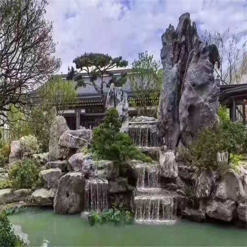 假山瀑布设计施工