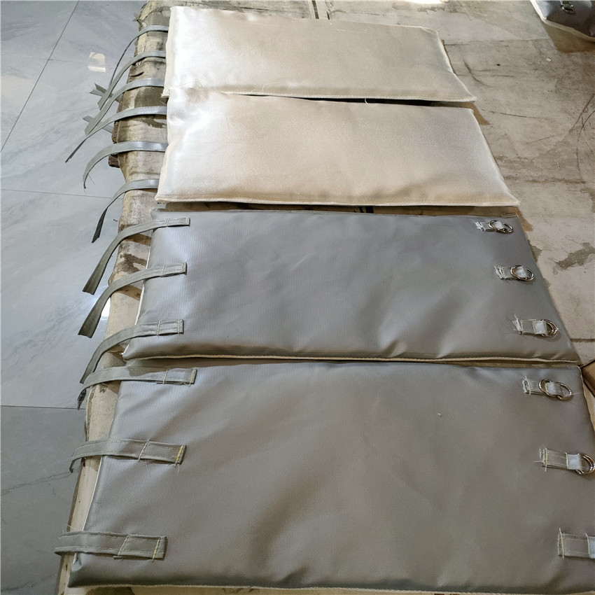 加工定制  工业设备保温套  可拆卸保温套重复使用  方便管道维修