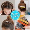 children Hindbrain Hairpin Carding Broken hair Artifact Head clip girl love star Insert comb Bangs Arrangement Combs