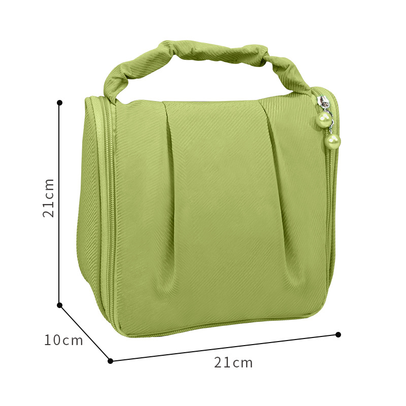 Live Broadcast Same Style Cosmetic Bag New Internet Celebrity Hand Holding Dual-Use Bag High Sense Large Capacity Storage Bag Travel Personal Hygiene Bag