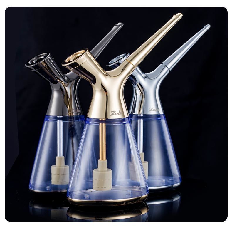 zobo正牌高档四用型水烟斗双重过滤微孔过滤水烟壶水过滤器净烟器