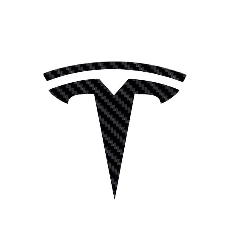 适用于tesla特斯拉model3车标装饰贴前后车标创意贴外饰改装