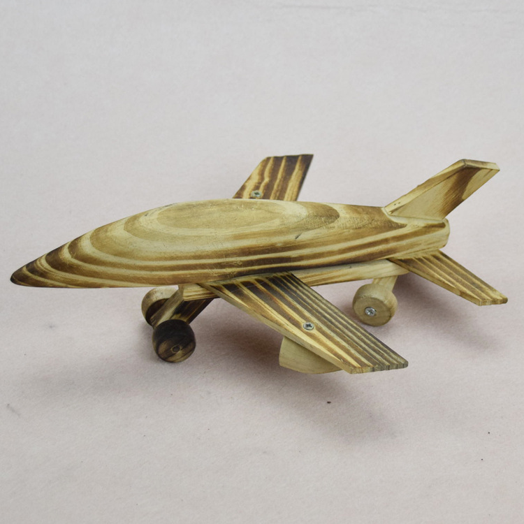 热卖儿童玩具飞机木制工艺品 木头 木质手工艺品批发