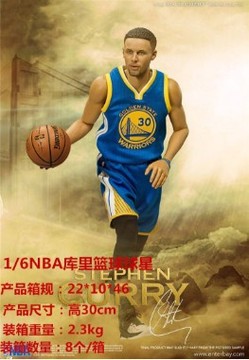 0兵人 1/6可动库里 盒装手办