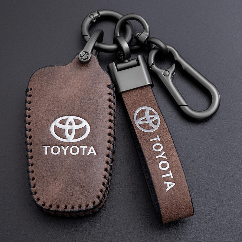 适用博越吉利博瑞博越汽车钥匙套 博越改装时尚手缝套汽车钥匙包