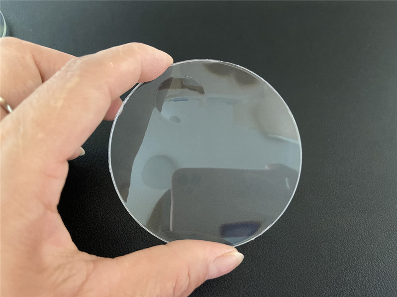 亚克力镜片塑胶放大镜镜片直径75mm双凸镜片现货供应亚克力镜片