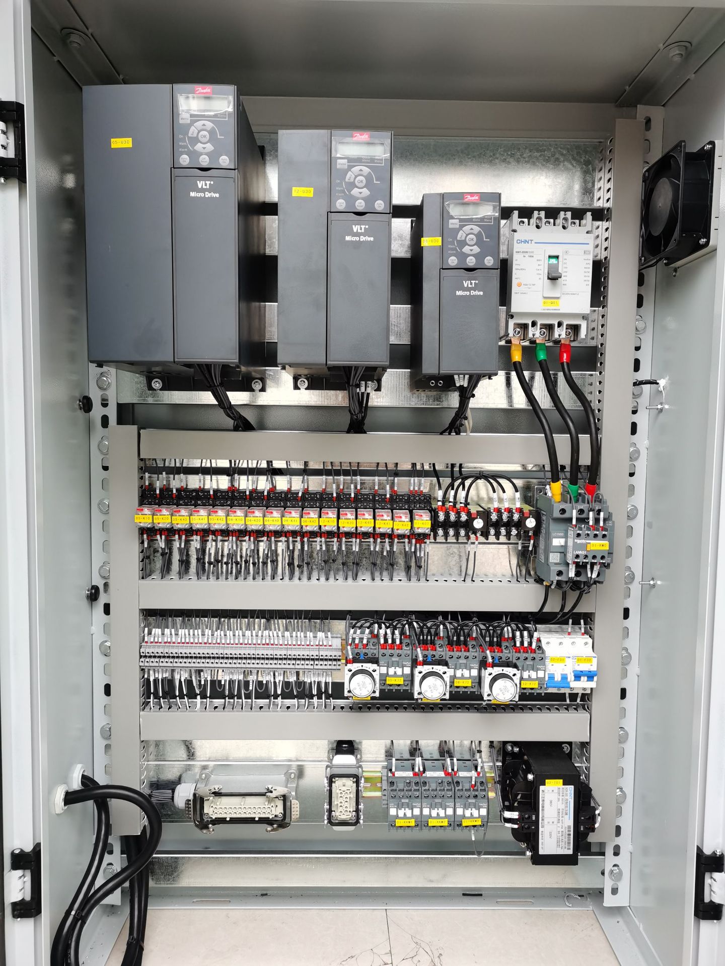 0成交0套pid自动温控风机变频控制器380v养殖环控温风机调速变频控制