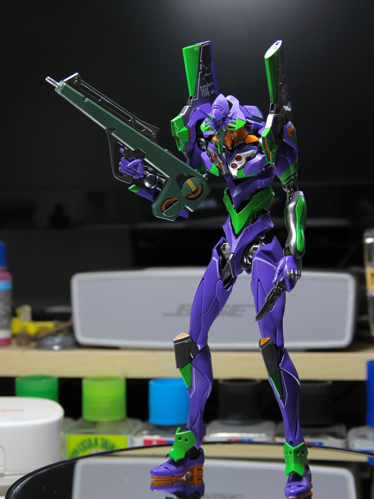 高达模型迈高1/144初号机eva新世纪福音战士rg普通零号机拼装手办