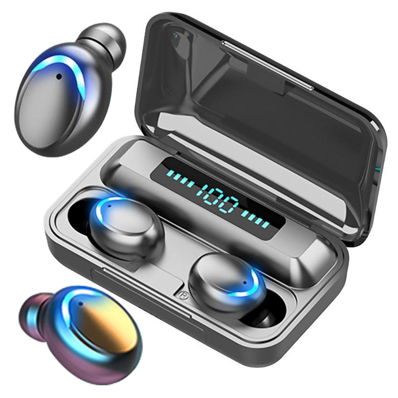 Sky-5 Cross-Border New Private Model F9-5C Wireless Bluetooth Headset Tws Mini in-Ear E-Sports Game Factory