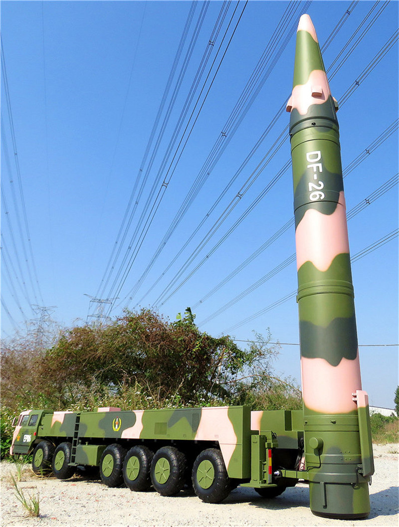 仿真东风41导弹车模型东风26东风21d发射车模型1:6df41仿真df26