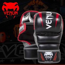 VENUM毒液授权SPARRING MMA半指手套五指手套 打沙袋格斗专用手套