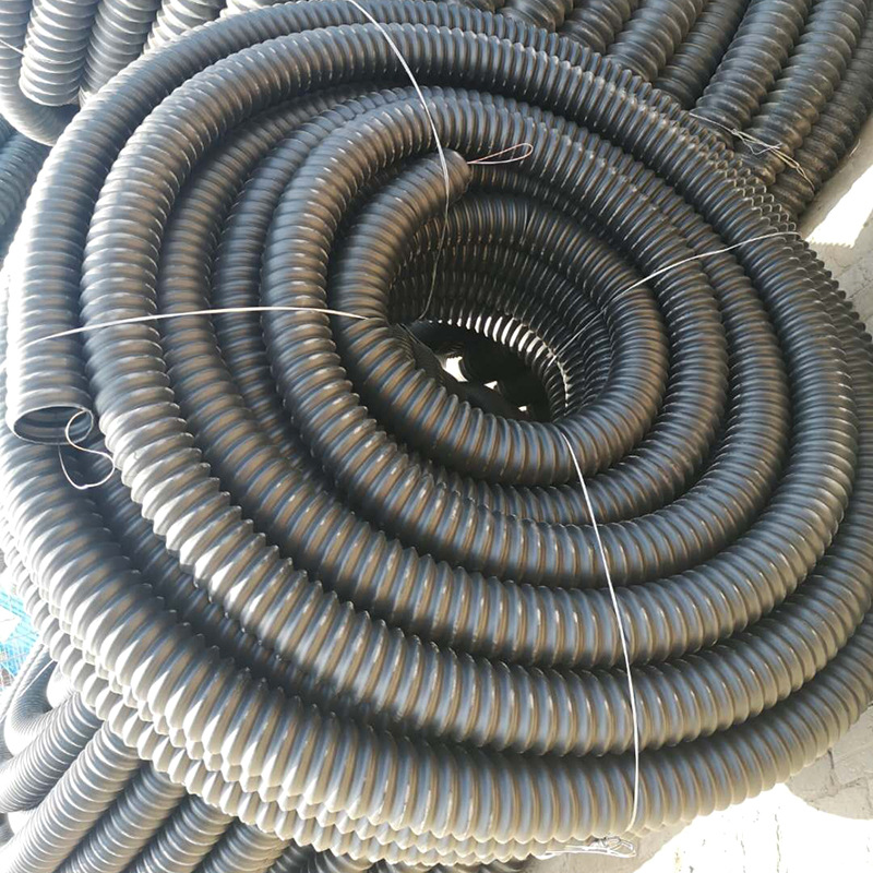 厂家碳素波纹管电力电缆穿线管监控电力电缆保护套管地埋管