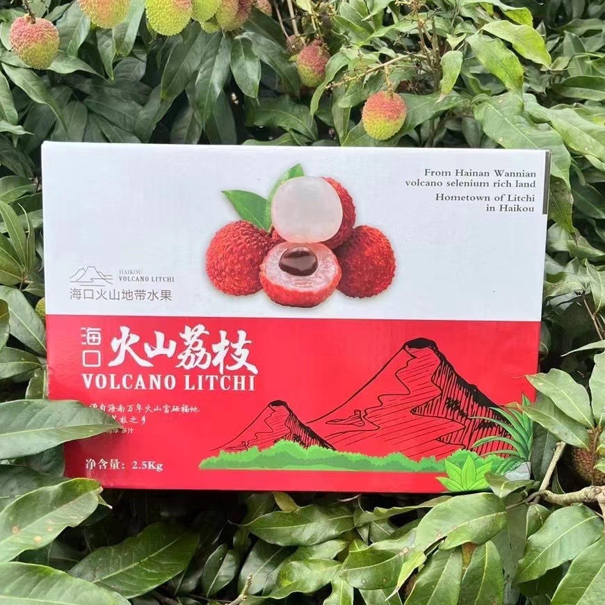 海南妃子笑荔枝新鲜荔枝礼盒装当季孕妇水果现摘现发顺丰包邮代发