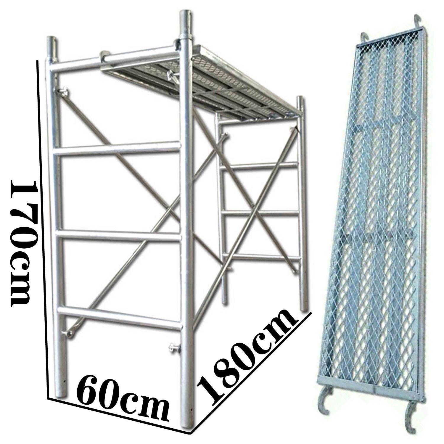 60宽脚手架全套 窄架子手脚架 楼梯装修脚手架 四杠脚手架厂家
