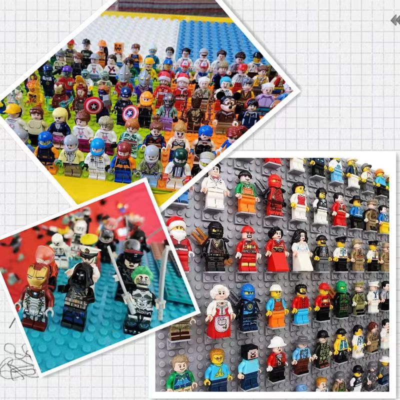 Compatible with Lego Doll Toy Doll Building Blocks Puzzle Small Particles Building Blocks Tide Play Bulk Decoration Blind Box Toys Wholesale