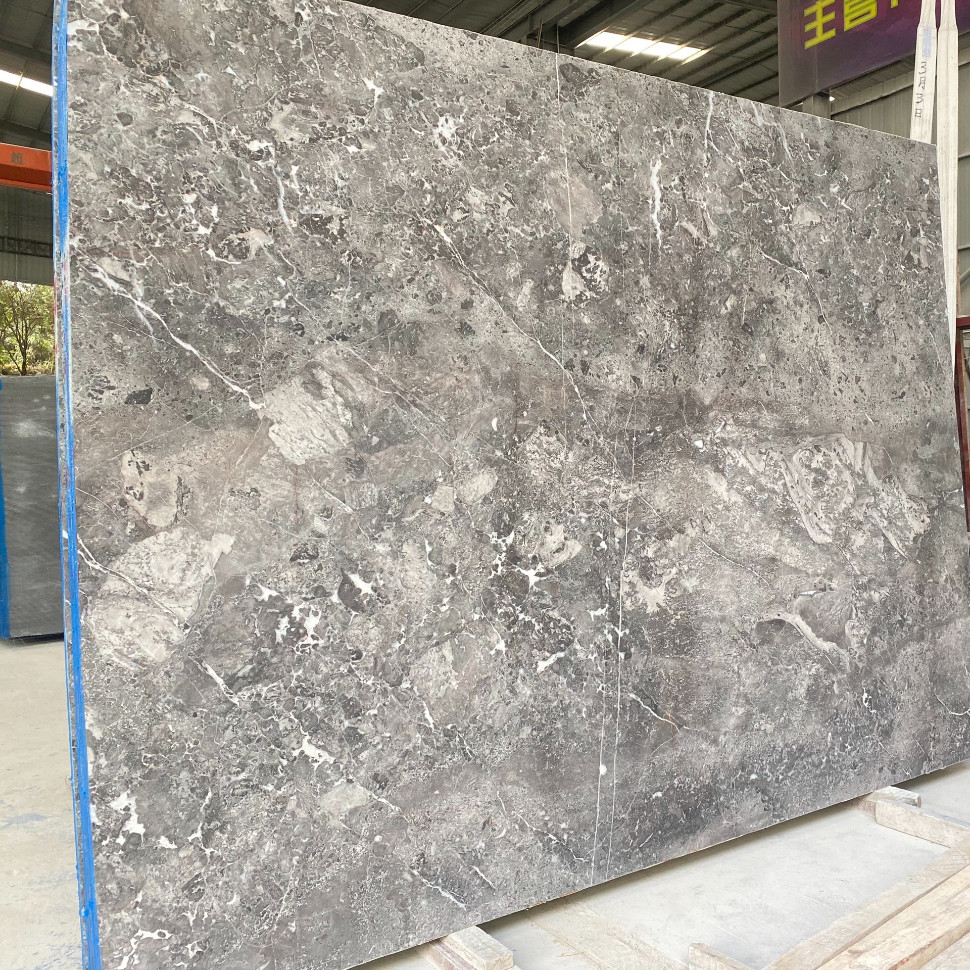 天然大理石板材碧海云天别墅室内外水刀拼花地板切割加工圆柱异型