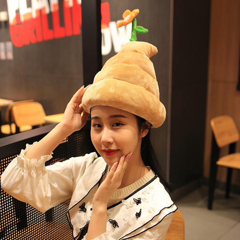 便便头套搞怪屎粑粑保暖沙雕礼物大便抖音搞笑卡通生日大帽子批发