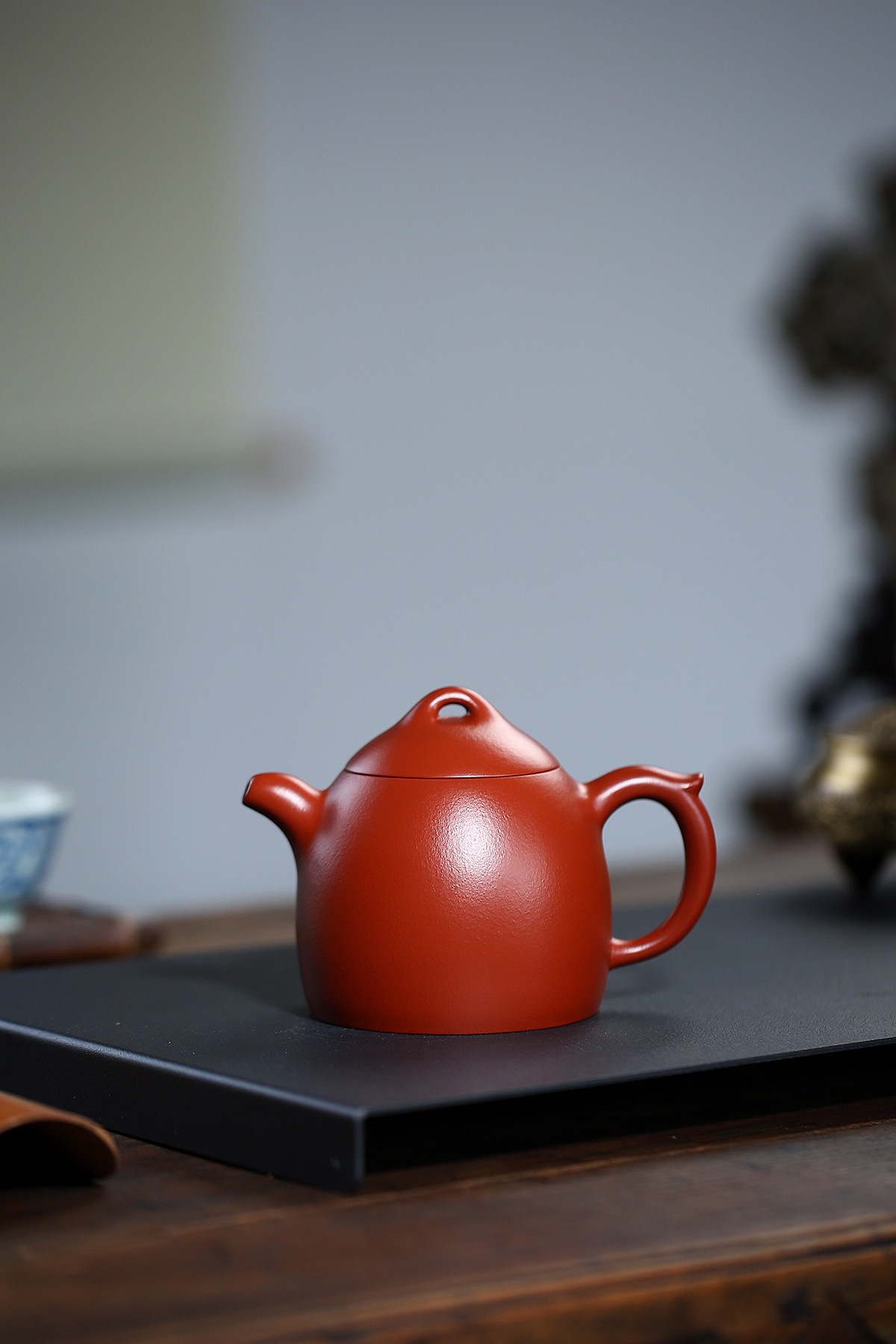 蒋惠娟紫砂壶 泥料家藏黄龙山原矿紫泥 660cc名家手工壶 一件代发