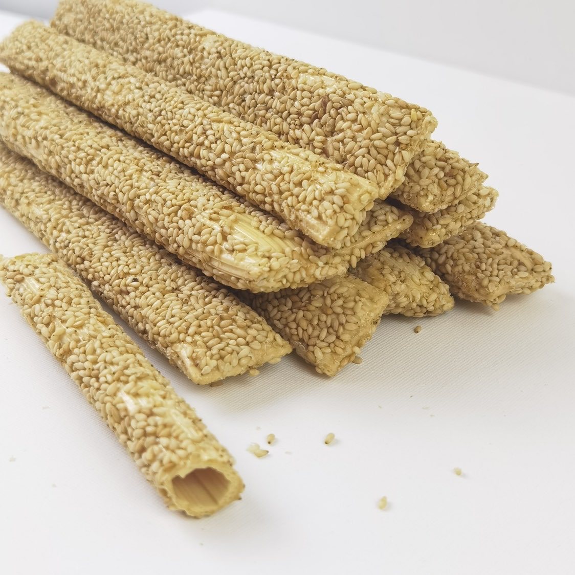 农家老式怀旧纯手工香酥麦芽糖空心酥糖芝麻杆杜糖糖果零食