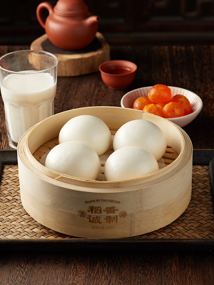 稻香万好速冻食品冷冻广东早点早餐包子广式港式点心奶黄包640g