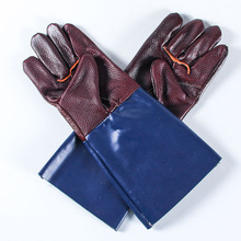 牛皮电焊手套 焊工手套 防刺隔热焊工焊接手套耐用劳保防护手套