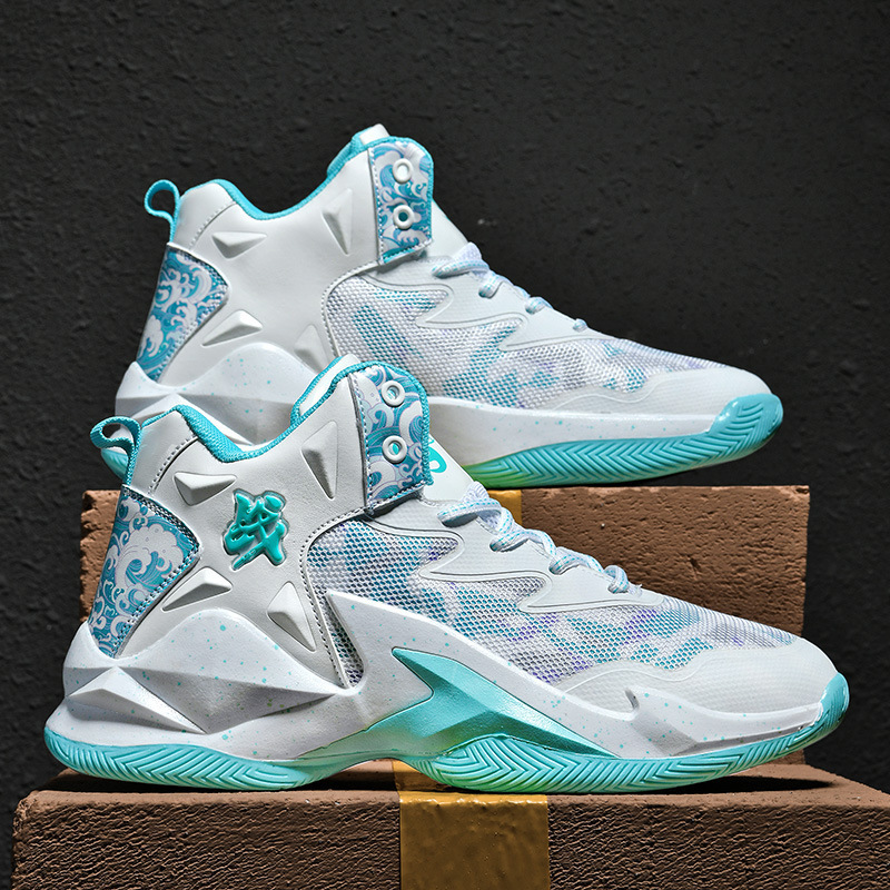 科比篮球鞋男限量版春秋网面透气男童儿童蓝球鞋学生初中生运动鞋