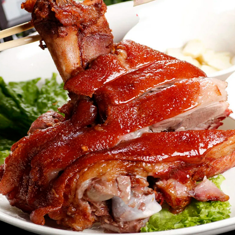 商用2斤五香大肘子整只熟食猪肘猪蹄膀批发带把大肘子卤肉