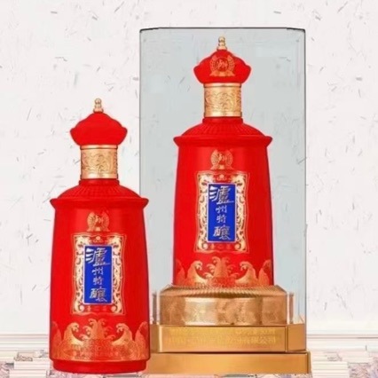 白酒批发 四川泸州特酿 圣之尊 52度浓香型白酒 整箱6瓶 红瓶婚宴